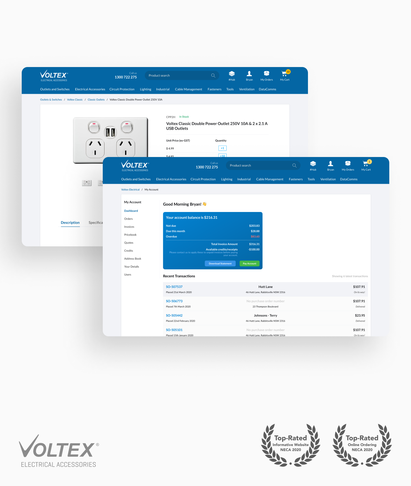 Voltex Website